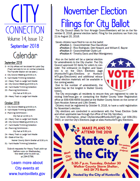 Sept 18 City Connection