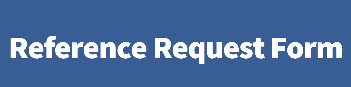 Reference Request Form