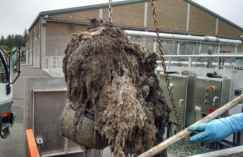 All-too-common-example-of-wipes-and-rags-building-up-around-an-unprotected-pump
