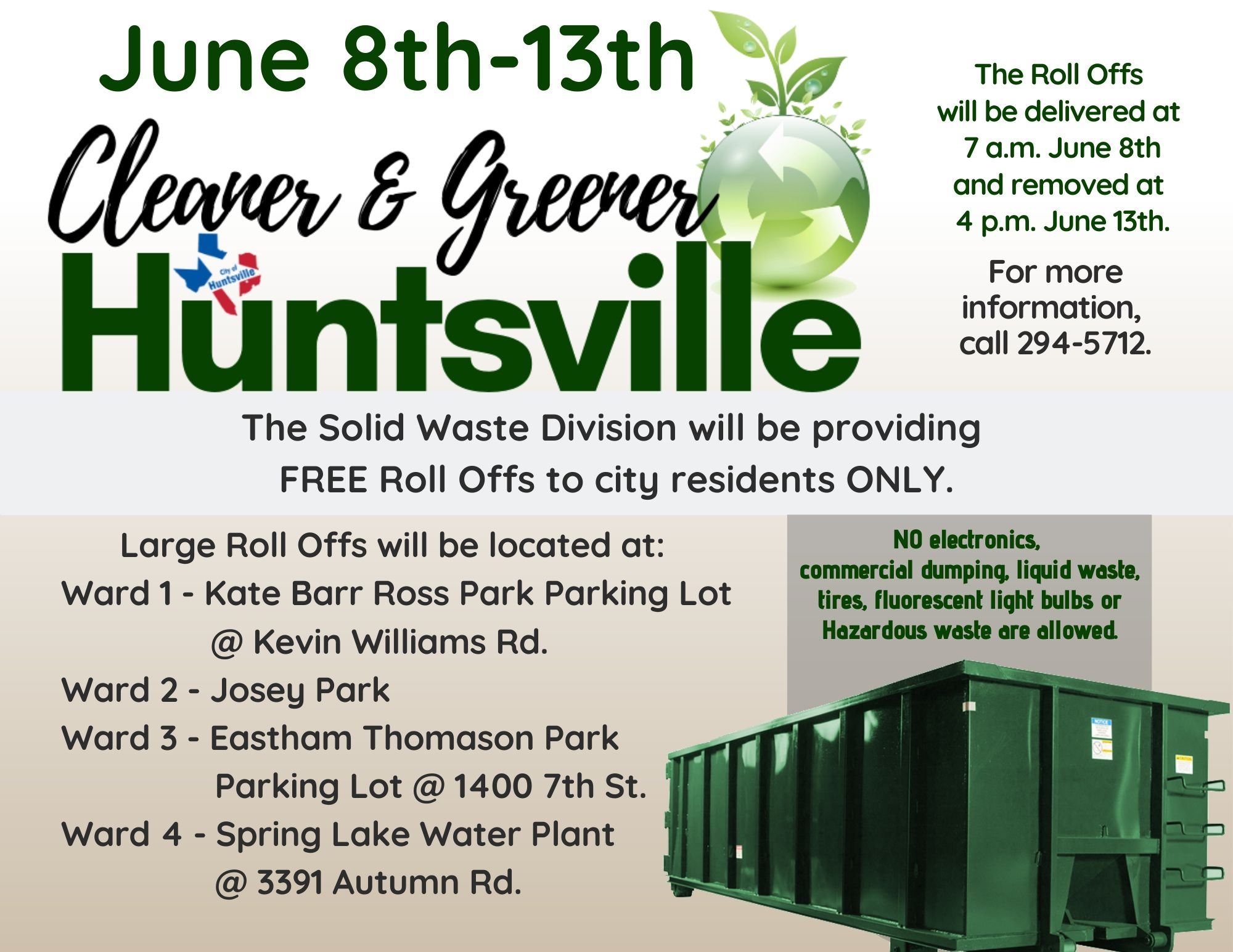 Greener Huntsville June 2020