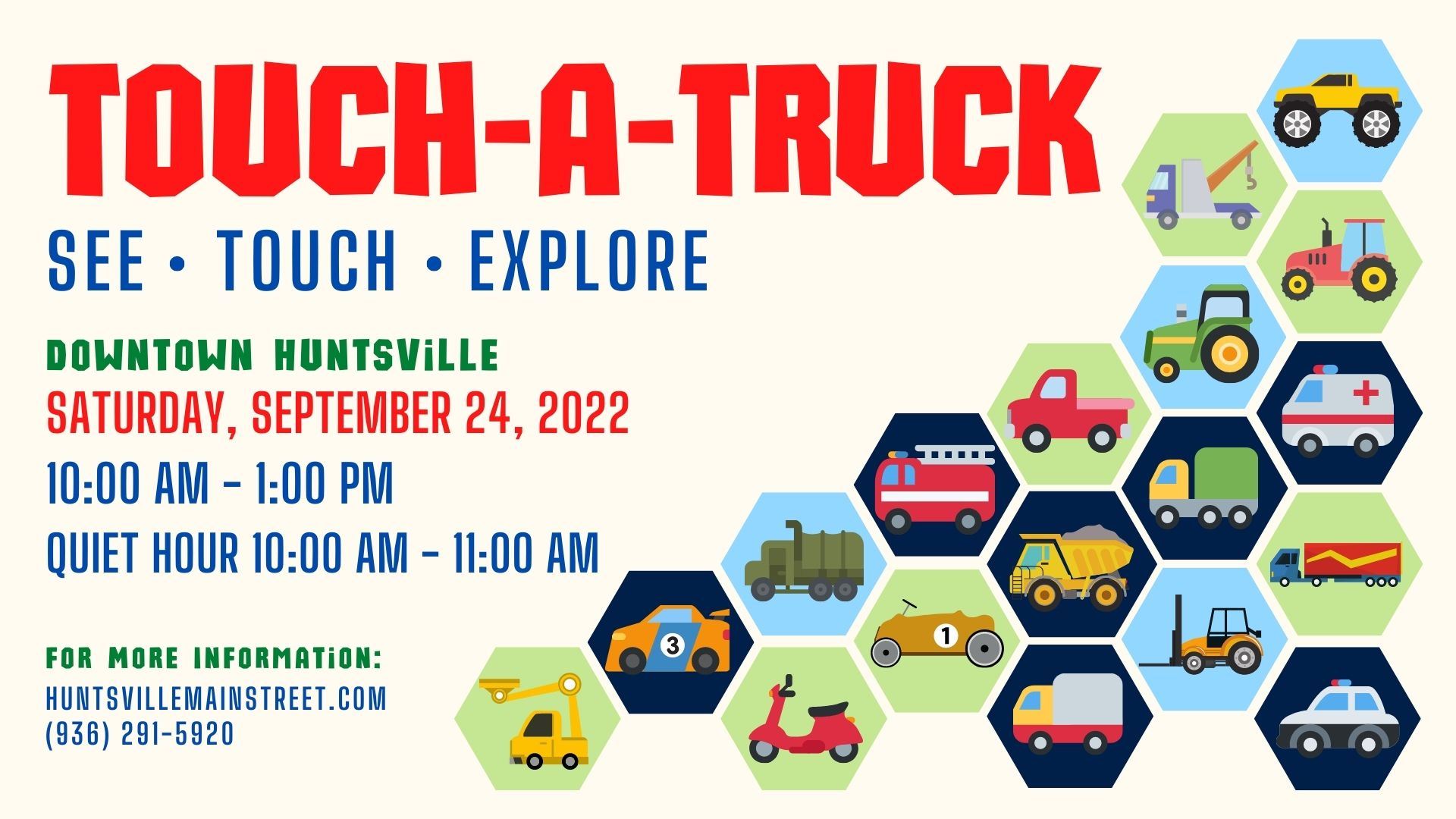 Presentation Slide Touch-A-Truck Postcard 