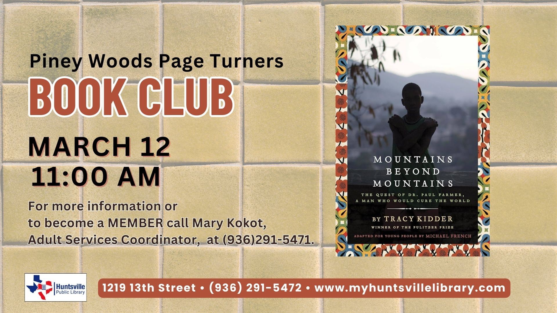 Book Club - March 2026